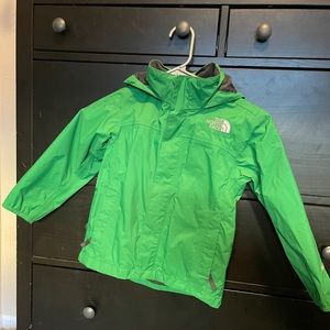North Face kids rain jacket